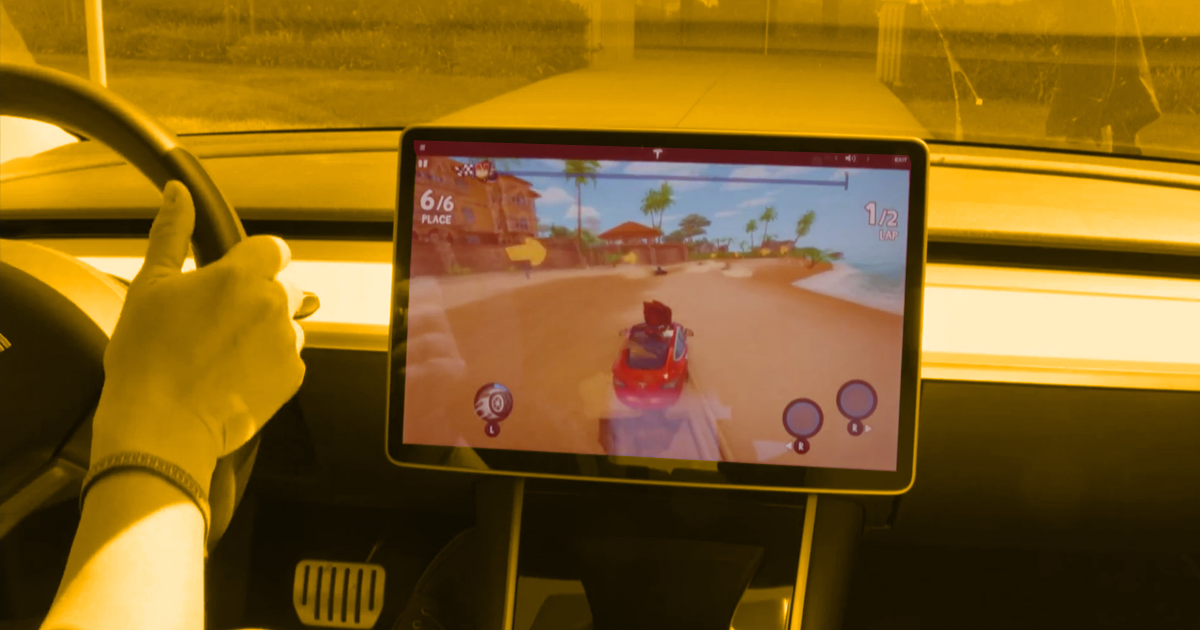 Les conducteurs de Tesla pourront jouer à des jeux vidéo Atari dans leur  voiture 